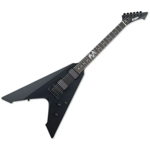 ESP James Hetfield Vulture in Black Satin, ESP JH Vulture BLKS
