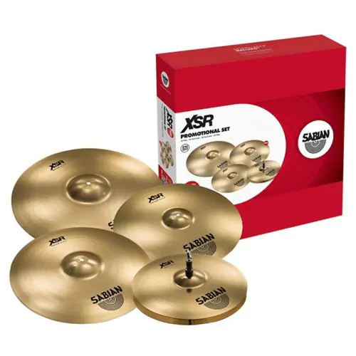 Sabian XSR Series Performance Set with Free 18 Inch Crash - XSR5005GB, XSR5005GB