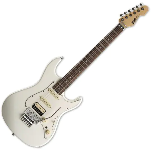 ESP Snapper FR Electric Guitar in Ice White Finish, ESNAPALRFRICWH