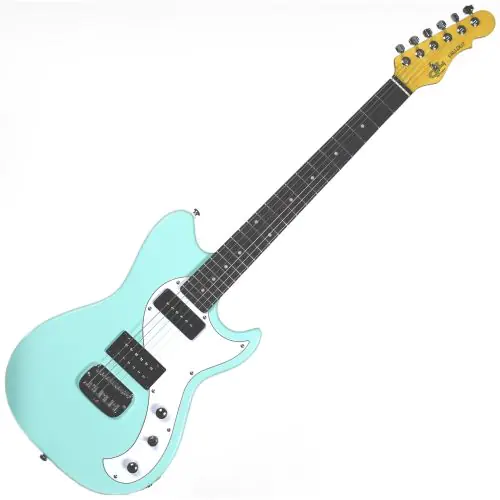 G&L Tribute Fallout Electric Guitar Mint Green, TI-FAL-130R08R13