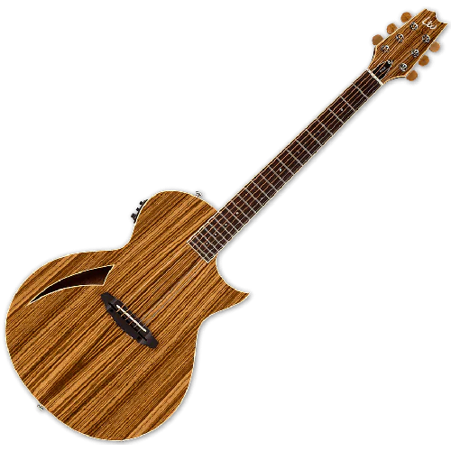 ESP LTD TL-6Z Acoustic Electric Guitar in Natural Finish, LTD TL-6Z NAT