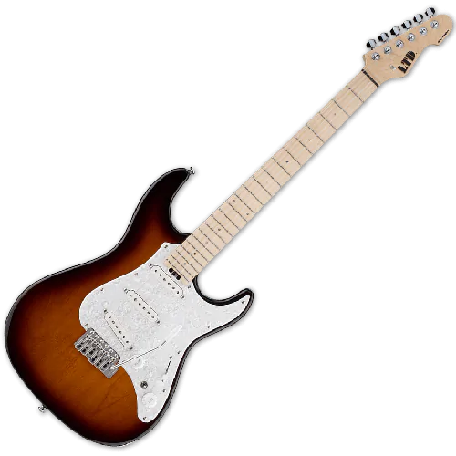 ESP LTD SN-1000 Electric Guitar in Tobacco Sunburst, LTD SN1000W TBS