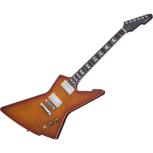 Schecter E-1 Standard Electric Guitar Honey Sunburst, 1323
