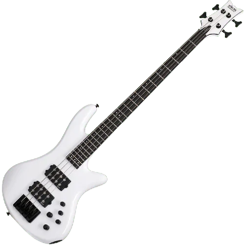 Schecter Stiletto Stage-4 Electric Bass Gloss White, 2480