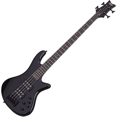 Schecter Stiletto Stage-4 Electric Bass Gloss Black, 2481