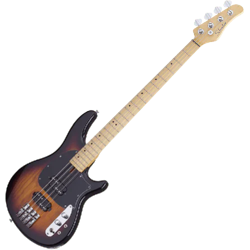 Schecter CV-4 Electric Bass 3-Tone Sunburst, 2491