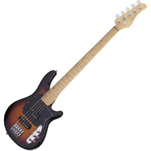 Schecter CV-5 Electric Bass 3-Tone Sunburst, 2494