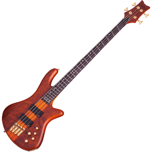 Schecter Stiletto Studio-4 FF Electric Bass Honey Satin, 2793