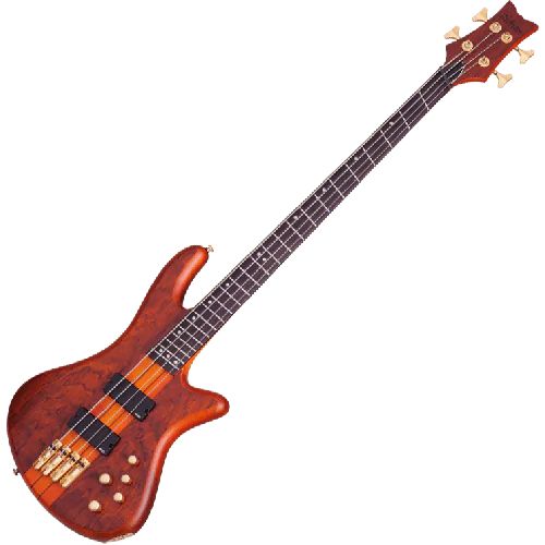 Schecter Stiletto Studio-4 FF Electric Bass Honey Satin, 2793