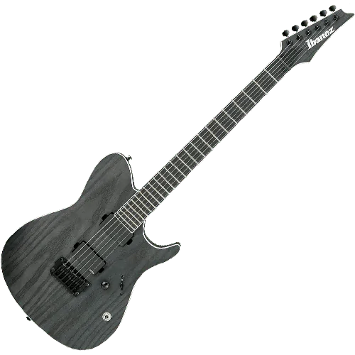 Ibaenz FR IRON LABEL FRIX6FEAH Electric Guitar in Charcoal Stained Flat, FRIX6FEAHCSF