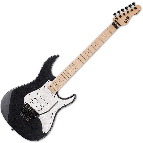 ESP LTD SN-200FR Electric Guitar in Charcoal Metallic, LSN200FRMCHM