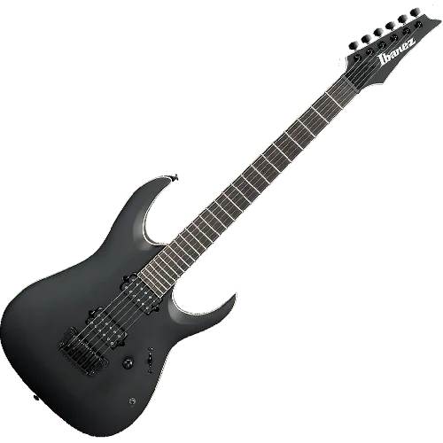 Ibanez RGA Iron Label RGAIR6 Electric Guitar in Black Flat, RGAIR6BKF