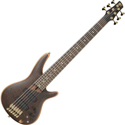 Ibanez SR Prestige SR5006 6 String Electric Bass Oil, SR5006OL