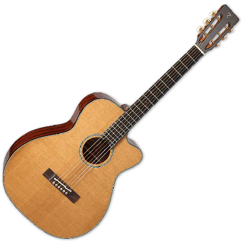 Takamine EF740FSTT Thermal Top Acoustic Guitar in Natural Finish, TAKEF740FSTT