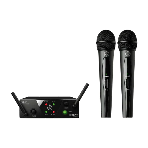 AKG WMS40 Mini Dual Vocal Set - Channels A/B, 3350X00050