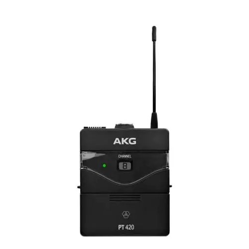 AKG PT420 Professional Wireless Bodypack Transmitter - Band A, 3412H00010
