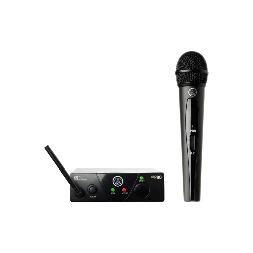 AKG WMS40 Mini Single Vocal Set Wireless Microphone System - Band A, 3347X00110