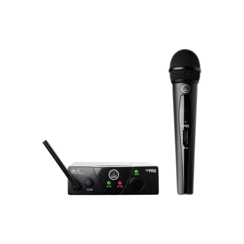 AKG WMS40 Mini Single Vocal Set Wireless Microphone System - Band B, 3347X00120