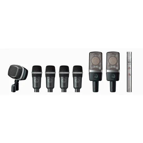 AKG Drum Set Premium Reference Drum Microphone Set, 2581Z00141
