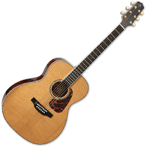 Takamine CP7MO-TT Pro Orchestra Model Thermal Top Acoustic Guitar in Natural, TAKCP7MOTT