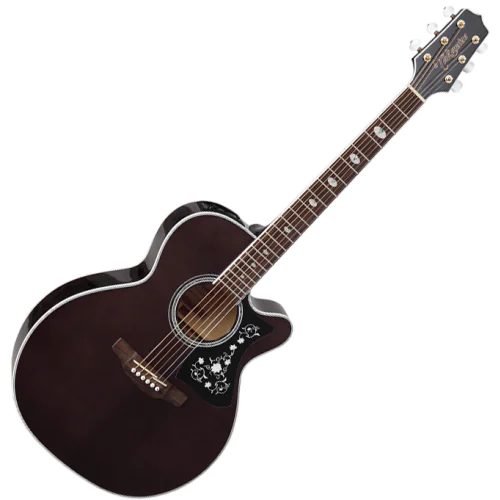 Takamine GN75CE NEX Acoustic Electric Guitar Transparent Black, TAKGN75CETBK