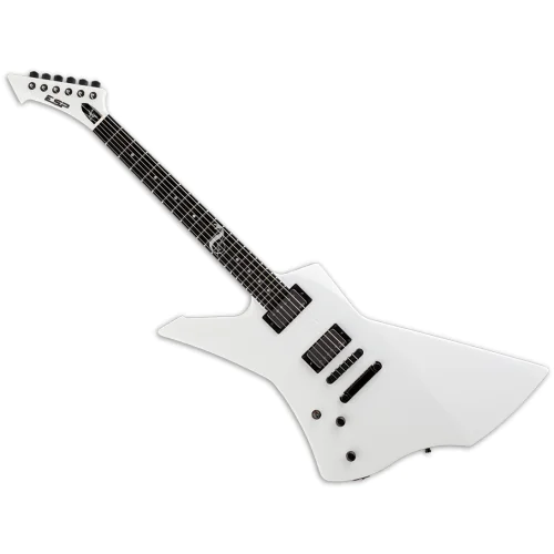 ESP James Hetfield Snakebyte Signature Left-Handed Electric Guitar Snow White, ESNAKEBYTESWLH