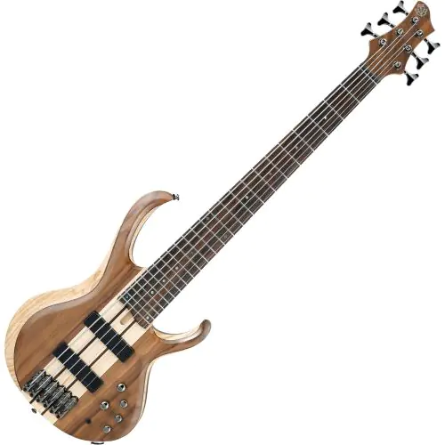 Ibanez BTB Standard BTB746 6 String Electric Bass Natural Low Gloss, BTB746NTL