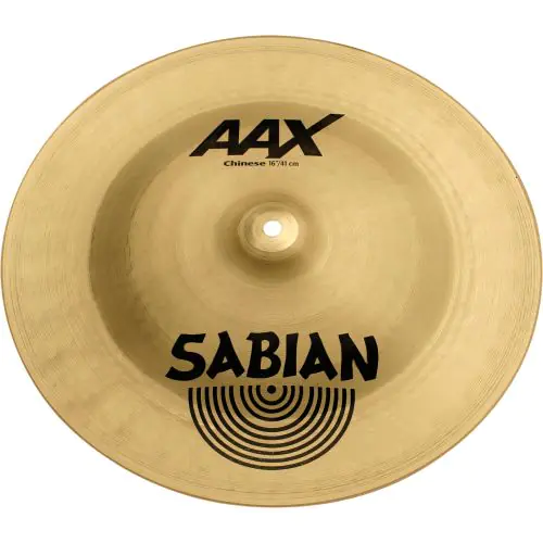 Sabian 16" AAX Chinese Brilliant Finish, 21616XB