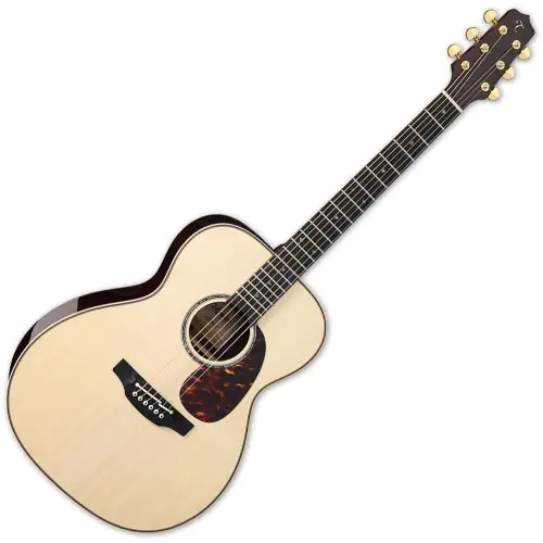 Takamine EF7M-LS OM Body Acoustic Guitar Natural, TAKEF7MLS