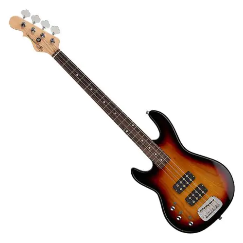 G&L Tribute L-2000 Left-Handed Electric Bass 3-Tone Sunburst, TI-L20-120L20R00