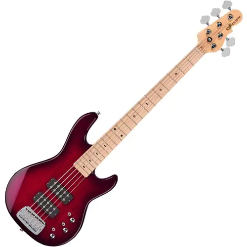 G&L Tribute L-2500 Electric Bass Redburst, TI-L25-121R23M00