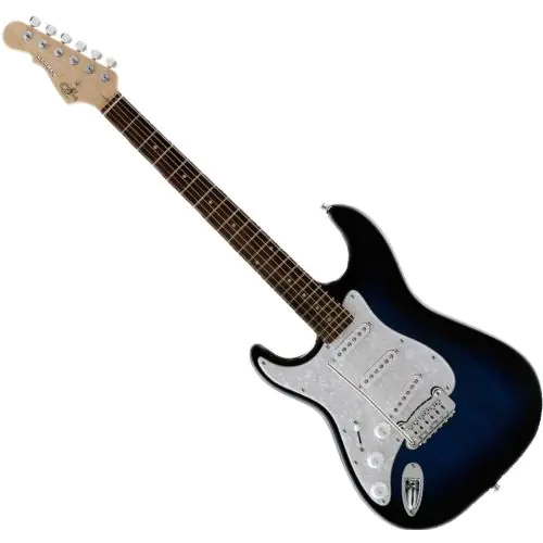 G&L Tribute Legacy Left-Handed Electric Guitar Blueburst, TI-LGY-120L21R31