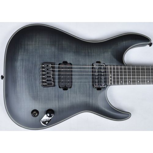 Schecter KM-6 Keith Merrow Electric Guitar Trans Black Burst Satin 