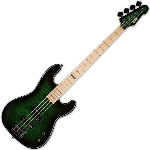 ESP LTD MM-4FM Marco Mendoza Electric Bass See Thru Green Sunburst B-Stock, LMM4FMDSTGSB.B