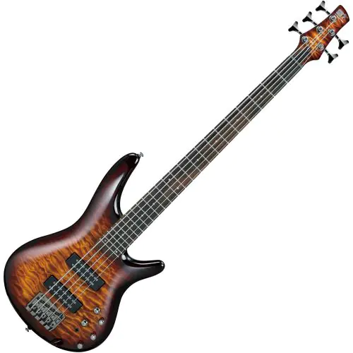 Ibanez SR Standard SR405EQM 5 String Electric Bass Dragon Eye Burst, SR405EQMDEB