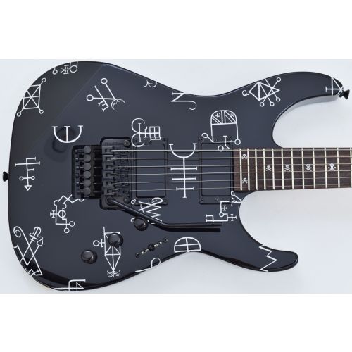 ESP KH-DEMONOLOGY Kirk Hammett Japan Signature Guitar With Tombstone Case
