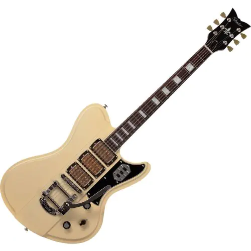 Schecter Ultra-III Electric Guitar Ivory Pearl, 295