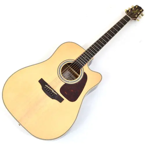 Takamine GD90CE-ZC Dreadnought Acoustic Electric Guitar Natural With Gig Bag, TAKGD90CEZCNAT