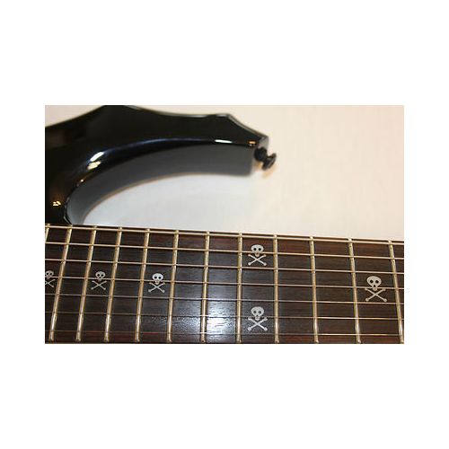 ESP LTD F-207 Bolt On Neck 7 String Sample/Prototype Black Electric Guitar