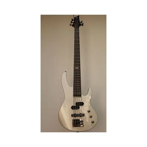 ESP LTD B-55 B55 Bass Guitar Rare Color PreProduction/Sample Metalic Silver, LB55MS