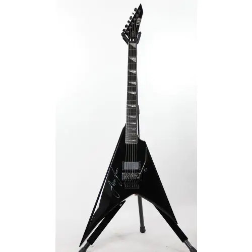 Hand Signed ESP LTD ALEXI-200 Black Electric Guitar, LALEXI200BLK