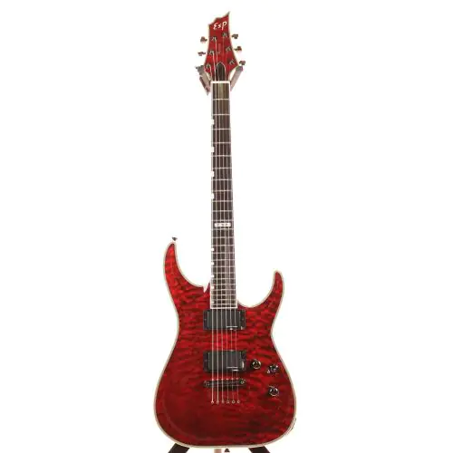 ESP HRF NT-II Horizon Blackouts See Thru Black Cherry with Case, EHRFNTIISTBC