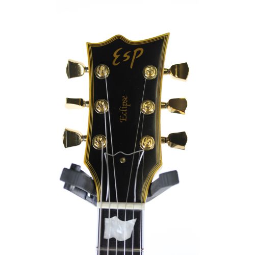 ESP Eclipse-II VB w/ Case Distressed Vintage Black Standard Series Electric Guitar