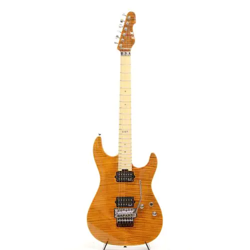 ESP E-II ST-2 MAPLE TE Tiger Eye Floyd Rose Electric Guitar, EIIST2FMMTE