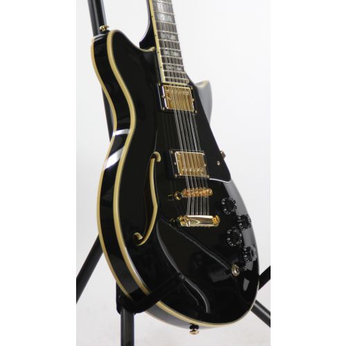 ESP LTD Xtone PC-2-12 Black Sample/Prototype 12 String Electric Guitar w/ Case