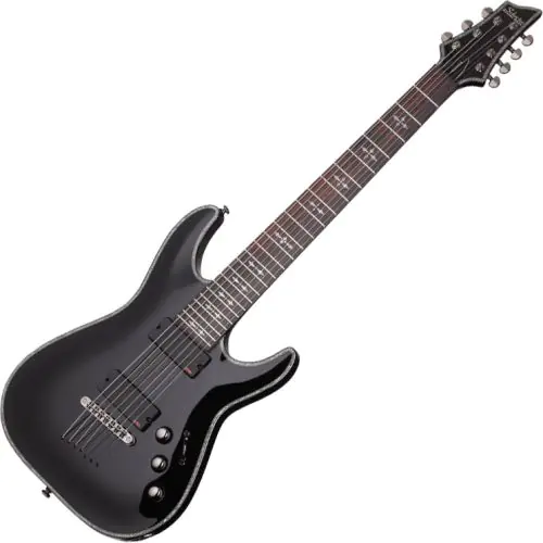 Schecter Hellraiser C-7 Electric Guitar Gloss Black, 1789