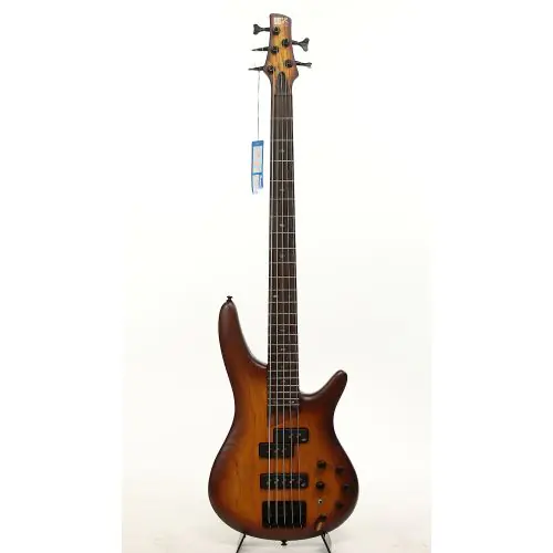 Ibanez SR655 BBF Brown Burst Flat Electric Bass Guitar, SR655BBF