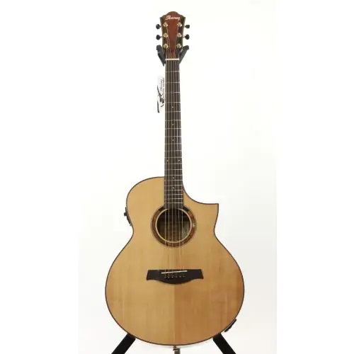 Ibanez AEW120BG NT Natural High Gloss Acoustic Electric Guitar, AEW120BGNT