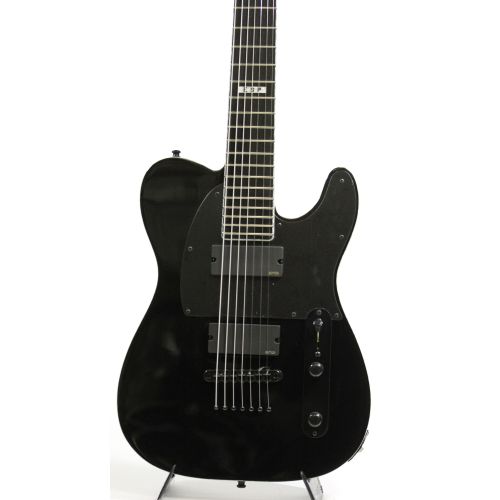 ESP E-II Standard TB-7 Barritone Tele Black Electric Guitar (Overseas  Model) Rare