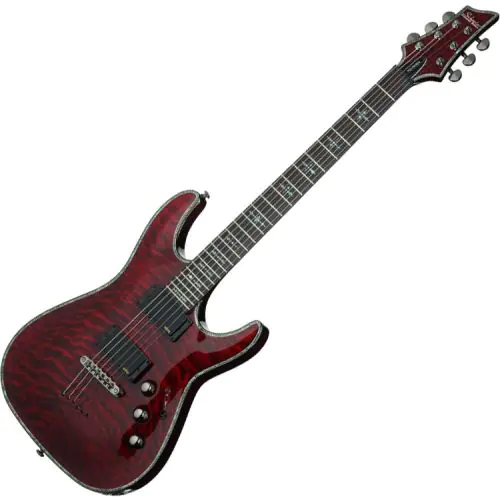 Schecter Hellraiser C-1 Electric Guitar Black Cherry, 1788
